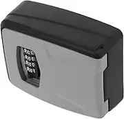 TEHAUX Portable Key Lock Box Weather Resistant Key Holder for Wall Secure Combination Safe for Indoor Outdoor Use for Home Garage Garden and More