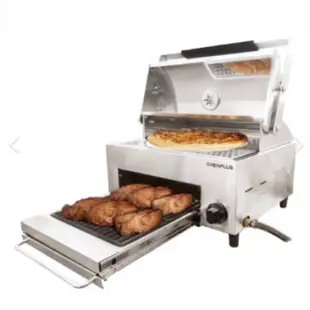 Ovenplus 多功能披薩BBQ烤肉爐大全配套組健康無油煙聚會露營野炊瓦斯