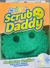THE ORIGINAL Scrub Daddy COLORS GREEN Non-Scratch FlexTexture Dish Sponge - NEW