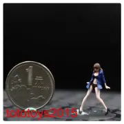 1/43 1/64 1/87 Sexy Shirt bikini girln Scene Miniatures Figures Doll For Cars To