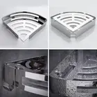 Bathroom Corner Shelf Shower Caddy Basket Shampoo Soap Holder Storage Organiser