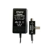 KINGRAY 17.5V AC 100MA 14V DC 150MA POWER SUPPLY PAL 'F' TYPE Injector