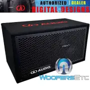DD AUDIO 10" 600W 2-OHM SUBWOOFER PORTED MDF ENCLOSURE BASS SPEAKER CAR BOX NEW