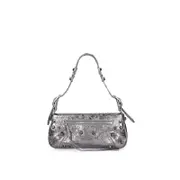 Balenciaga Le Cagole Metallic Shoulder Bag