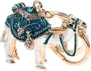 [TOVINANNA] Rhinestone Inlaid Camel Keychain Road Camel Pendant for Handbag Backpack Charm Lightweight Eye Catching Accessory for Animal Lovers