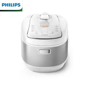 【Philips 飛利浦】智慧萬用電子鍋/壓力鍋/萬用鍋 HD2140 紫小萬/白小萬