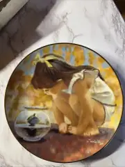 Turtle Talk Collectors Plate Portraits of Childhood Wall Decor 1983 Viletta