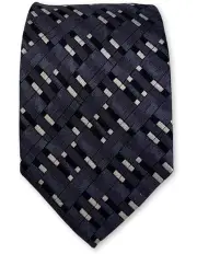 [Declic] Feltre Pattern Tie in Aubergine