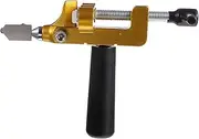 Angoily 1 Set Tile Cutter Break Manual Hand Tile Cutting Tool Ceramic Tile Divider Delimitation Roller Glass Cutter Golden Alloy