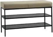 Footstool Foot Stool Household Shoe Changing Bench Entrance Long Bench Shoe Changing Bench Can Sit On Shoe Rack (2) (2 One Size)