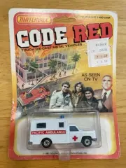 1981 Matchbox - “CODE RED” Pacific Ambulance - MOSC - 1/64 Diecast