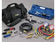 Yellow Jacket 60994 - Deluxe Mini-Split Tool Kit, Adjustable Torque Wrench, R22,