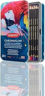 [Derwent] Chromaflow 24-Piece Pencils Set