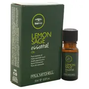 Tea Tree Essential Oil - Lemon Sage by Paul Mitchell for Unisex - 0.33 oz Oil