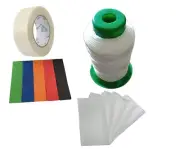 Cricket Bat Repair kit 1 Silk Thread, Bat Tape toe guard Scuff sheet au