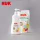 【NUK原廠直營賣場】【德國NUK】植萃奶瓶蔬果清潔液組合950+750mL