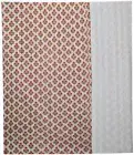Queen Kantha Quilt Hand Block Print 100%Cotton Blanket Throw Floral Bedding