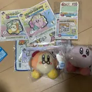 Kirby of the Stars Goods Mascot Rubber Collection Comic and Friends Set Lot of 6