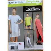 Simplicity #8094 Tunic, Shorts, Knit Leggings Sewing Pattern Sizes 12 - 20 New