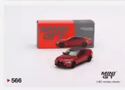 1:64 BMW M4 COMPETITION TORONTO RED METALLIC MINI GT 566