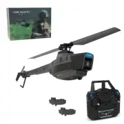 Drone Helicopter with 1080P Camera, Military Remote Control Helicopter for Adult