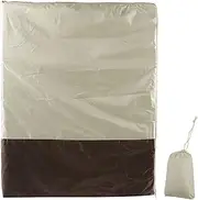 KOSDFOGE Folding Bed Cover, Dustproof Waterproof Rollaway Bed Protective Cover with Strong Zipper, for Indoor Outdoor Folding Bed(102 * 33 * 104CM)