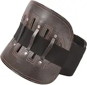 GARVALON Waist Supporter for Men Women Lumbar Brace Back Girdle Steel Plate Unisex Waist Support Belt Low Back Support Comfortable for Daily Use