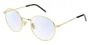 Saint Laurent SL 237/F Asian Fit 003 Men's Glasses Gold Size 52 - Private Health Rebate - Blue Light Block Available