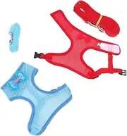 HOLIDYOYO 2Sets Adorable Hen Leashes Adjustable Rooster Harness with Pulling Rope for Pet Hens for Outdoor Activities Easy Control
