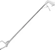BEALIFE Snake Tongs Stainless Steel Heavy Duty Easily Adjustable Protection Garbage Clip Catcher Dual Sides Anti-snkae Clips, Type 11