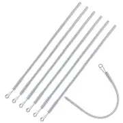 4 Pcs Spring Drawstring Threader Elastic Drawstring Threader Tool for Jackets