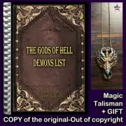 Antique Book Occult Black Magic Rare Esoteric Manuscript Demons Satanic Grimoire