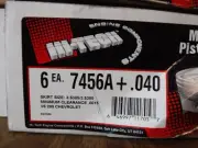 Hi-Tech 7456A-40 Piston Set of 6 for 200 Chevy