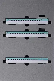 KATO 10-1970 N Gauge E5 Series Shinkansen Hayabusa Extension Set A, 3-Car Model Train
