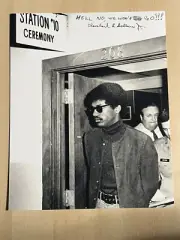 CLEVELAND SELLERS SIGNED 8x10 PHOTO AUTOGRAPHED CIVIL RIGHTS ACTIVIST RARE COA