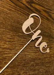 One Birthday Cake Topper