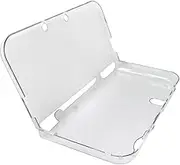 Clear Crystal Transparent Hard Case for N-intendo New 3DS XL Console & Games Lightweight Plastic Clear Crystal Protective Hard Shell Skin Case Cover by Huoptl