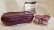 Tupperware Microwave Breakfast Maker Set- Rhubarb/Royal Amethyst - New