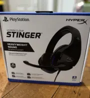 PlayStation Hyper X Cloud Gaming Headset Compatible With PS 4 PS 5 SEALED! Wired