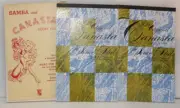 3 PACKS SAMBA CANASTA BOLOVIA SCORE PADS INSTRUCTIONS RULES VINTAGE BRUELL HEIDE