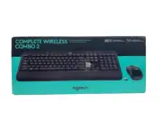 Logitech K540 Wireless Keyboard Black 920011894 Missing Mouse & Dongle Missing
