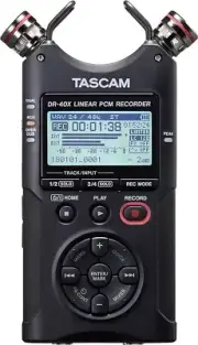 TASCAM DR-40X 4ch Linear PCM Recorder with USB Audio Interface Handy Recorder