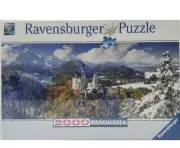 Ravensburger Neuschwanstein Castle 2000 Piece Panorama XXL Jigsaw Puzzle Sealed