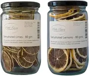 PetitsTresors Dehydrated Limes and Lemons - 80gm Jars