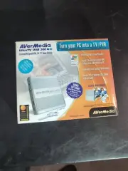 AverMedia Ultra TV USB 300 PVR TV Tuner Record VHS Tapes 2 DVD-Turn PC Into a TV