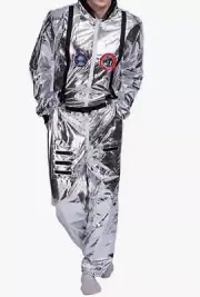 EraSpooky Men's Astronaut Spaceman Costume Size Small