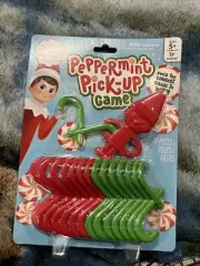 ELF ON THE SHELF Peppermint Pick-up Game NIP ages 5+ Stocking Stuffer