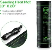 10"x20" Seed Starting Heat Mat Seed Cloning Heating Pad Germination Warm Station