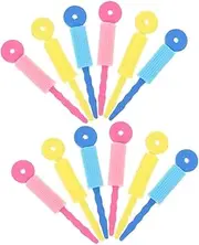 No Heat Hair Curlers 30pcs Sponge Rollers for Long Hair Diy Hair Curlers Set Soft Sponge Hair Rollers for Women