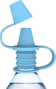 Silicone Bottles Top - Bottle-Feeding Solution with Spill-Proof Design | Spout Adapter No Scratches for Outdoor Car Travel